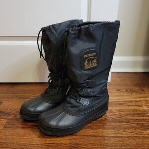 Sorel Snow Lion Women's Boots, Rubber Treads, Insulated, Mid-Calf, US 8, Used